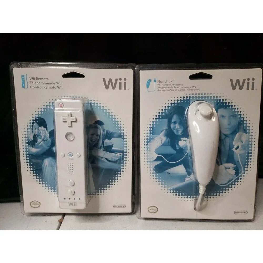 Nintendo Wii Remote & Nunchuk Both NEW SEALED!!!